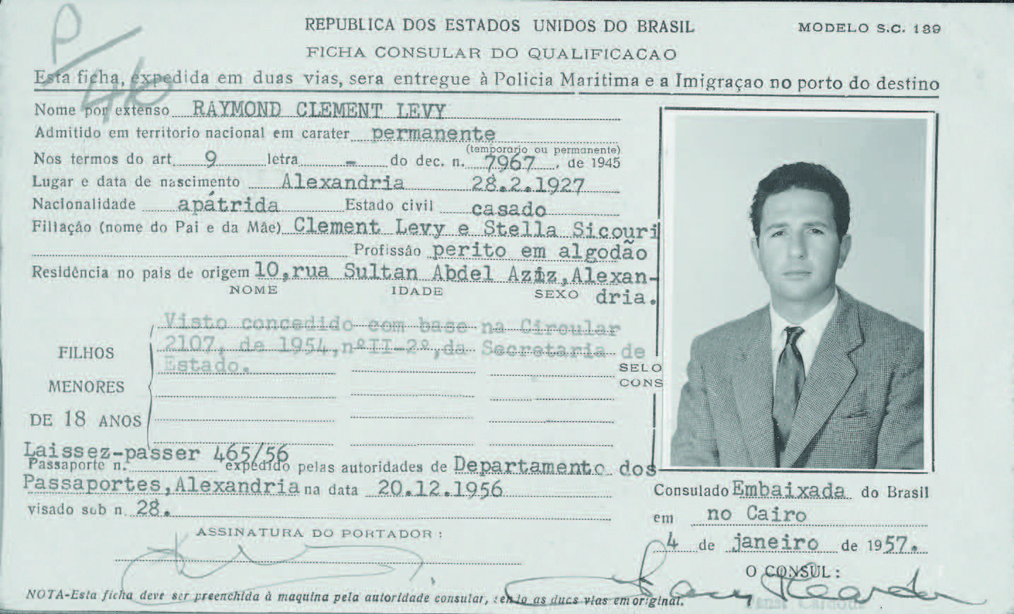 Raymond Clement Levy