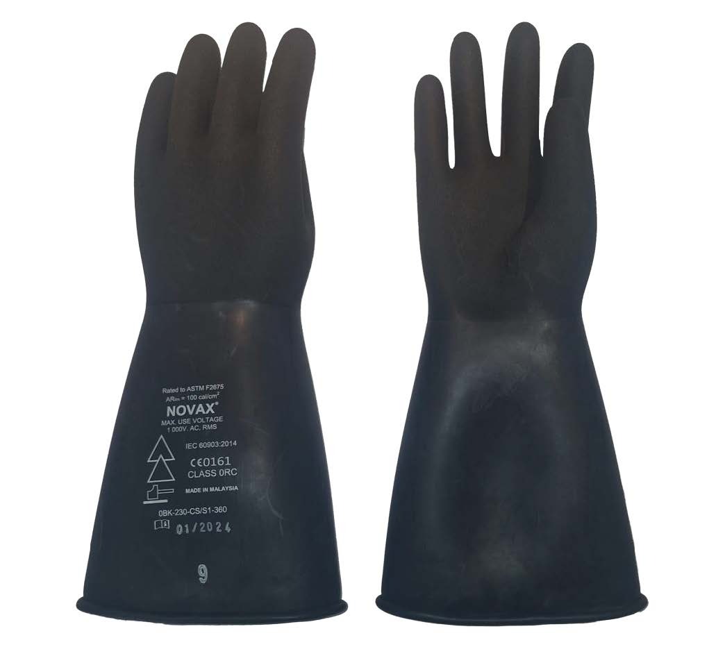LUVA ISOLANTE DE BORRACHA LUVA ISOLANTE DE BORRACHA