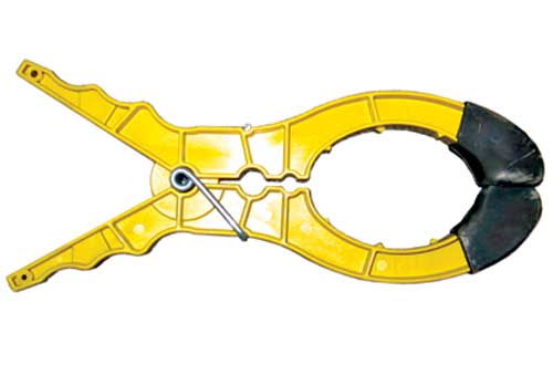 Pregador Plástico para Cobertura com Argola - HS21 Pregador Plástico para Cobertura com Argola - HS21