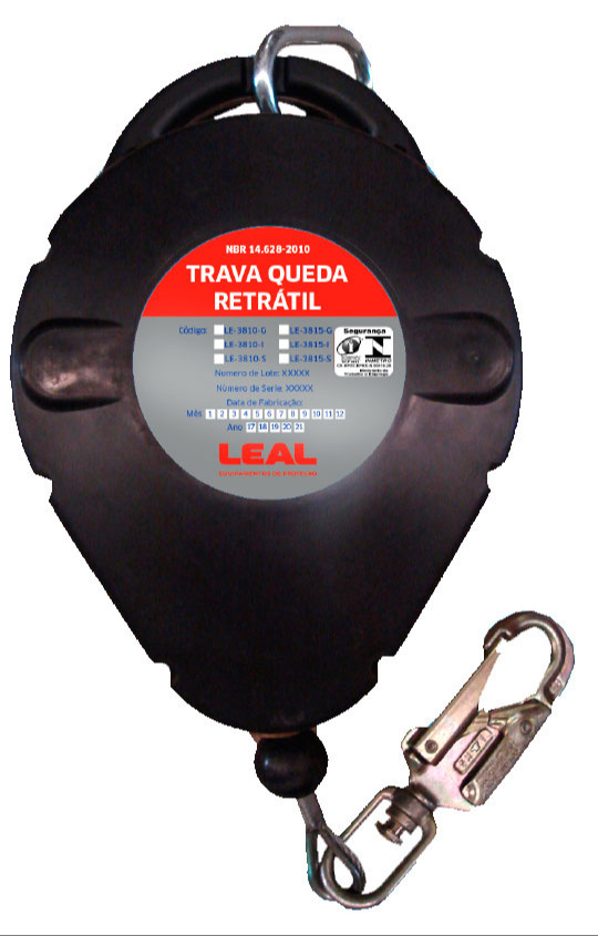 Trava Queda Retrtil LE-3810