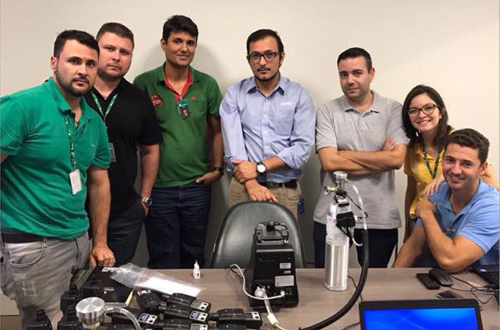 LEAL e Industrial Scientific Realizam Entrega Tcnica na Belagrcola