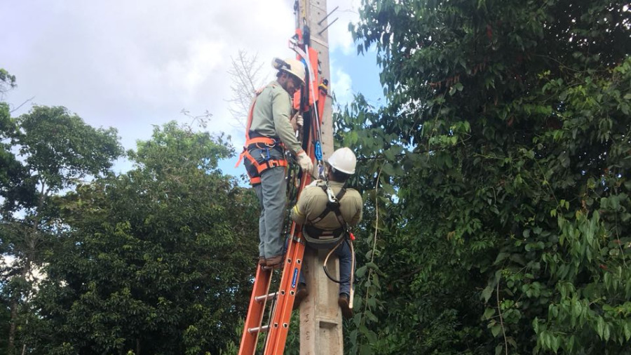 Treinamento de NR35 em Mineradora