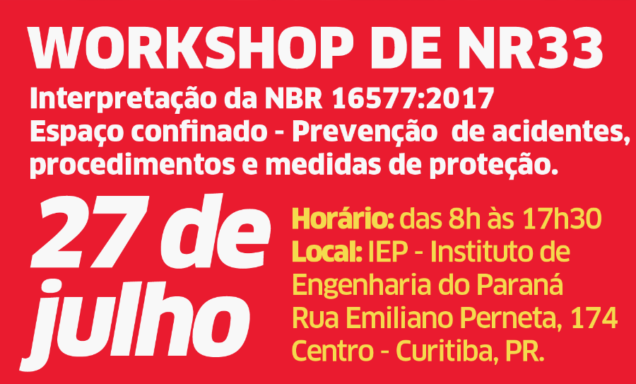 No Percam o Workshop Sobre NR33 da LEAL no Paran