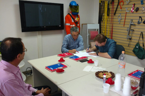 Clientes da LEAL Visitam Escritrio no Butant