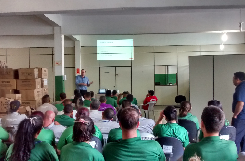 LEAL Participa de SIPAT em Empresa de Telecomunicaes