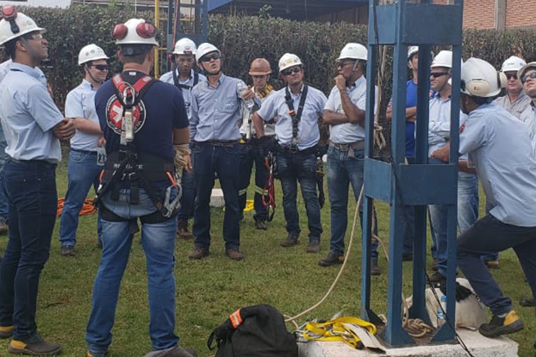 LEAL realiza treinamento de NR-35 no sul do pas