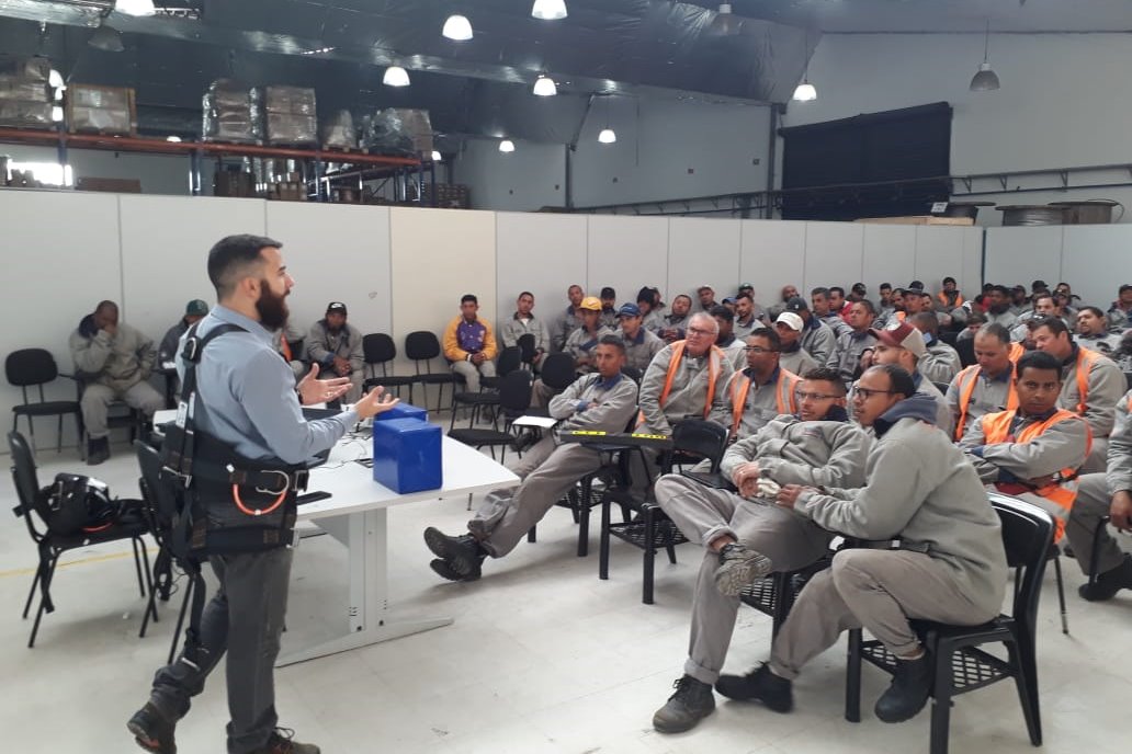 LEAL participa de SIPAT em uma empreiteira