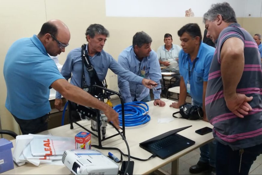 LEAL realiza treinamento do sistema de ar mandado no interior paulista