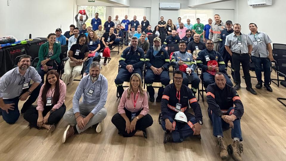 Leal leva experi�ncia pr�tica em NR35 para Florian�polis