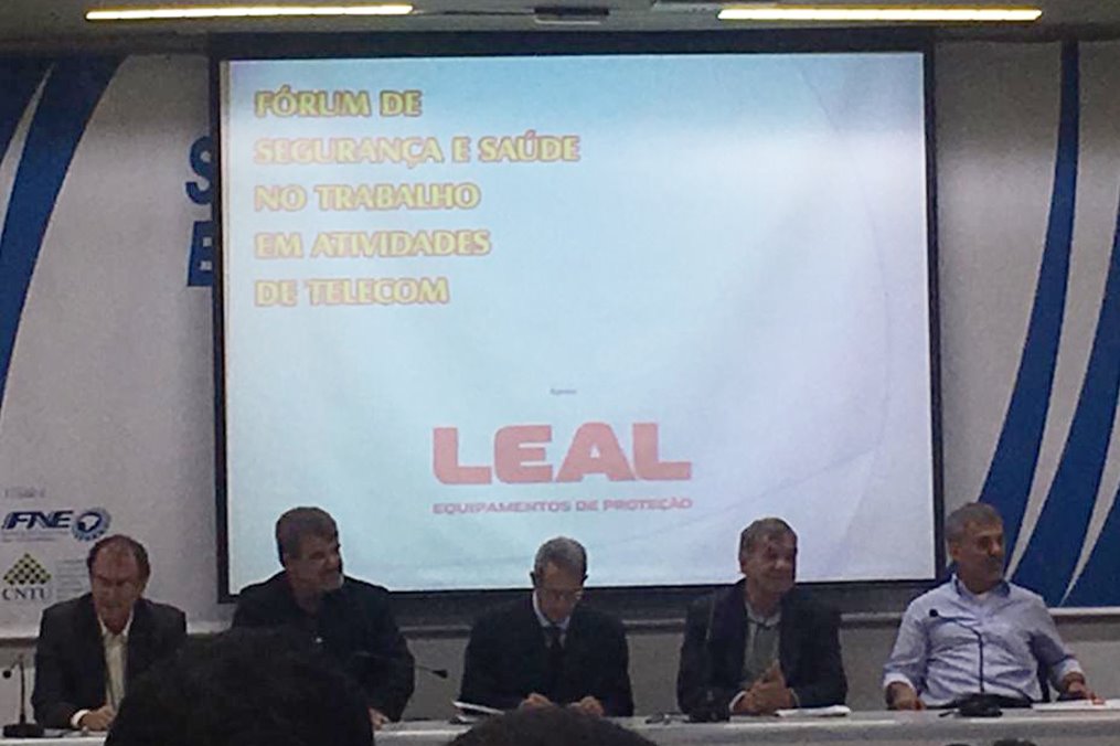 LEAL participa de Frum sobre segurana e sade no trabalho