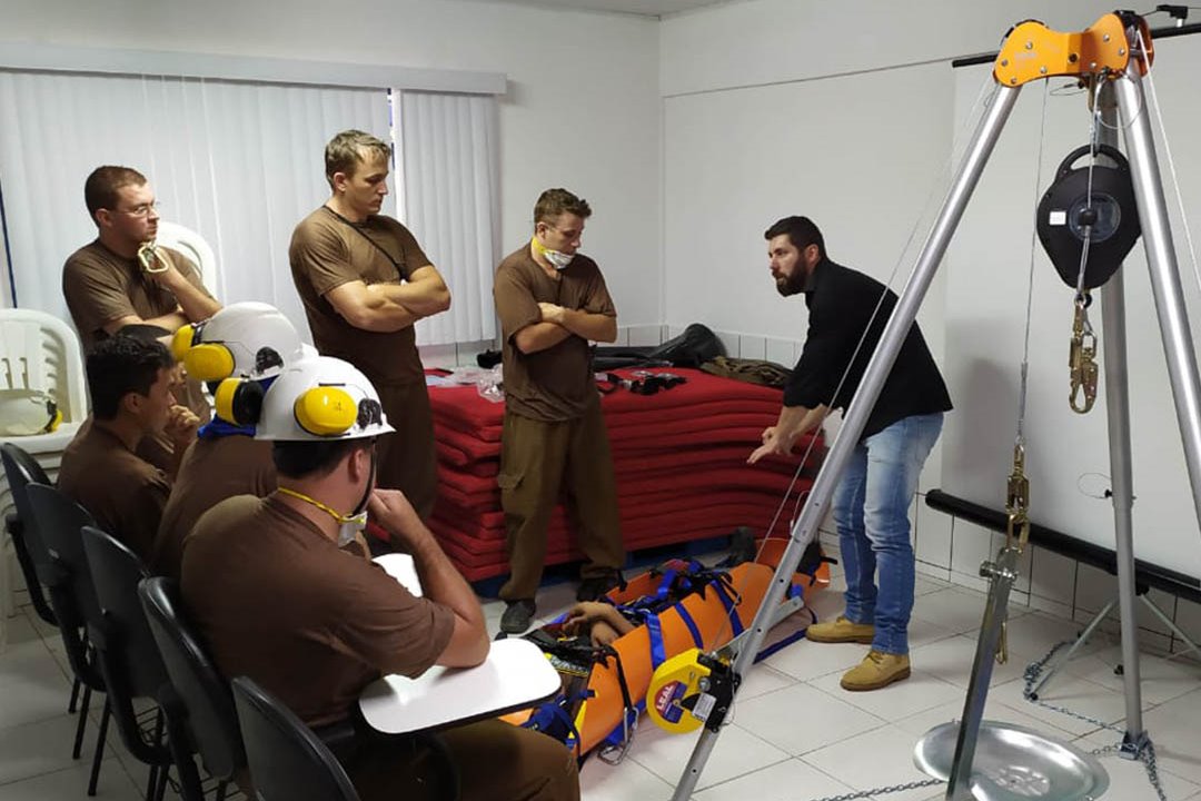 Entrega tcnica em Santa Catarina