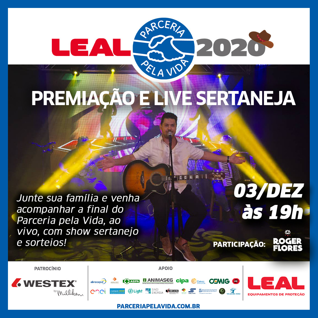LIVE DE PREMIAO - PARCERIA PELA VIDA 2020