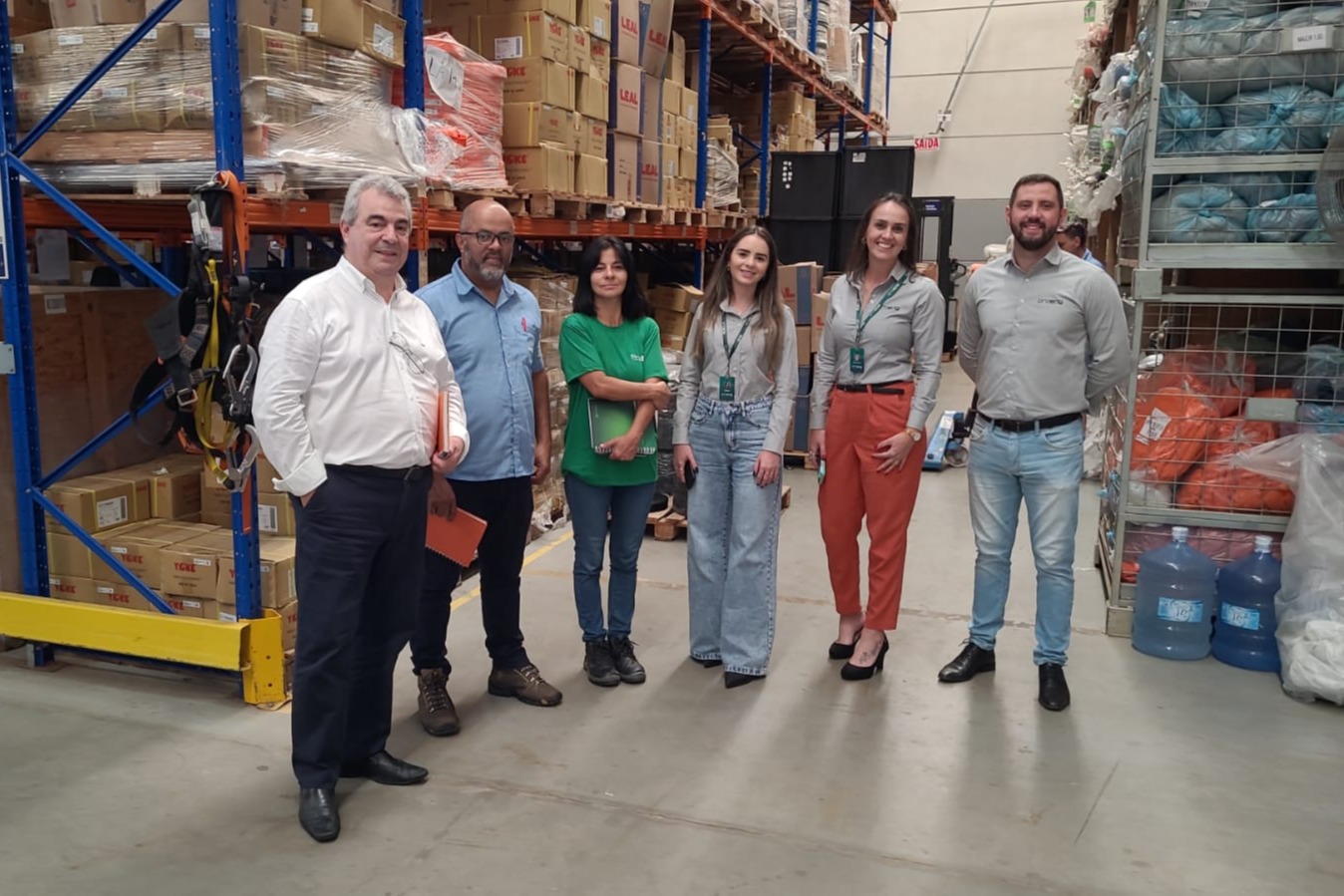 Leal recebe visita em Navegantes