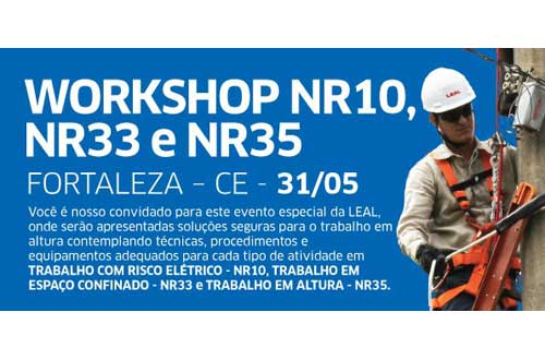 Workshop NR35 da LEAL